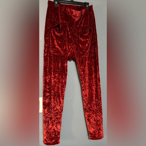 YÖGGX QUENTIN VELVET TANGERINE DREAM PANTS